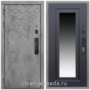 Входные двери 2050 мм, Дверь входная Армада Квадро МДФ 16 мм Kaadas K9 / МДФ 16 мм ФЛЗ-120 Венге