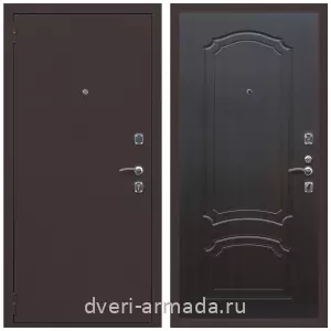 С теплоизоляцией для квартиры, Дверь входная Армада Комфорт Антик медь / ФЛ-140 Венге