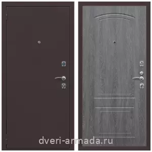С теплоизоляцией для квартиры, Дверь входная Армада Комфорт Антик медь / ФЛ-138 Дуб Филадельфия графит