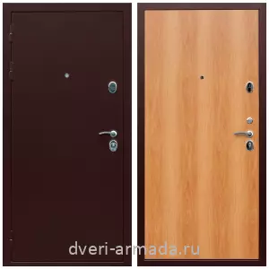 Одностворчатые входные двери, Дверь входная Армада Люкс Антик медь / ПЭ Миланский орех