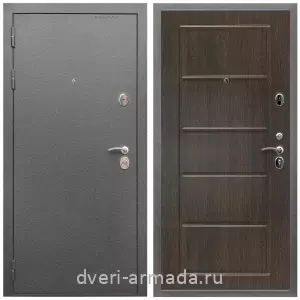 Готовые входные двери, Дверь входная Армада Оптима Антик серебро / МДФ 6 мм ФЛ-39 Венге