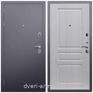 Заводские входные двери, Дверь входная Армада Люкс Антик серебро / МДФ 16 мм ФЛ-243 Дуб белёный