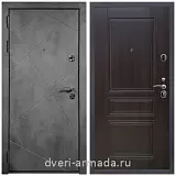 Дверь входная Армада Лофт ФЛ-291 Бетон тёмный / ФЛ-243 Эковенге