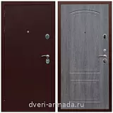 Готовые входные двери, Дверь входная Армада Люкс Антик медь / ФЛ-138 Дуб Филадельфия графит с шумоизоляцией с МДФ панелями