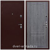 Входные двери Верона, Дверь входная Армада Люкс Антик медь / ФЛ-138 Дуб Филадельфия графит с шумоизоляцией с МДФ панелями
