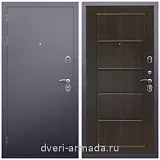 Входные двери лофт, Дверь входная усиленная Армада Люкс Антик серебро / ФЛ-39 Венге недорого в офис большая парадная