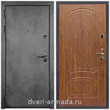 Дверь входная Армада Лофт ФЛ-291 Бетон тёмный / ФЛ-140 Мореная береза