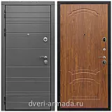 Дверь входная Армада Роял Вуд графит / ФЛ-140 Мореная береза