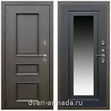 Дверь входная уличная в дом Армада Фаренгейт / ФЛЗ-120 Венге для загородного дома