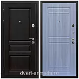 Входные двери толщиной 100 мм, Дверь входная Армада Премиум-Н ФЛ-243 Венге / ФЛ-242 Сандал белый