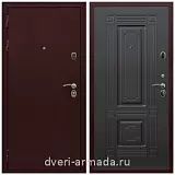 Дверь входная Армада Престиж Антик медь / ФЛ-2 Венге