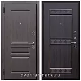 Двери МДФ для квартиры, Дверь входная Армада Экстра ФЛ-243 Эковенге / ФЛ-242 Эковенге с хорошей шумоизоляцией