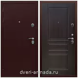 4 контура, Дверь входная Армада Люкс Антик медь / ФЛ-243 Эковенге наружная с утеплением в частный дом