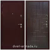 Дверь входная Армада Лондон Антик медь / ФЛ-57 Дуб шоколад