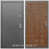 Дверь входная Армада Оптима Антик серебро / ФЛ-183 Морёная береза