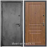 Дверь входная Армада Лофт ФЛ-291 Бетон тёмный / ФЛ-243 Морёная берёза
