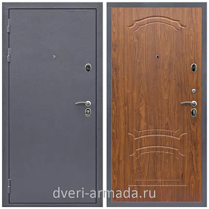 Дверь входная Армада Престиж Антик серебро / ФЛ-140 Мореная береза