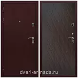 Дверь входная Армада Престиж Антик медь / ФЛ-86 Венге структурный