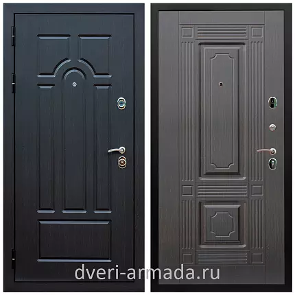 Дверь входная парадная Армада Эврика ФЛ-58 / ФЛ-2 Венге