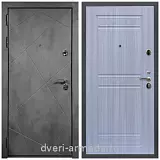 Дверь входная Армада Лофт ФЛ-291 Бетон тёмный / ФЛ-242 Сандал белый