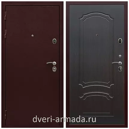 Дверь входная Армада Престиж Антик медь / ФЛ-140 Венге
