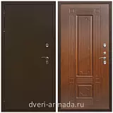 Тамбурные двери, Дверь входная уличная в дом Армада Термо Молоток коричневый/ ФЛ-2 Мореная береза для загородного дома от производителя