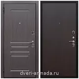 Входные двери с замками Cisa, Дверь входная Армада Экстра МДФ ФЛ-243 Эковенге  / ПЭ Венге с повышенной шумоизоляцией