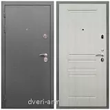 Входные двери толщиной 80 мм, Дверь входная Армада Оптима Антик серебро / ФЛ-243 Лиственница беж