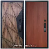 Умная входная смарт-дверь Армада Ламбо Kaadas K9 / ПЭ Итальянский орех